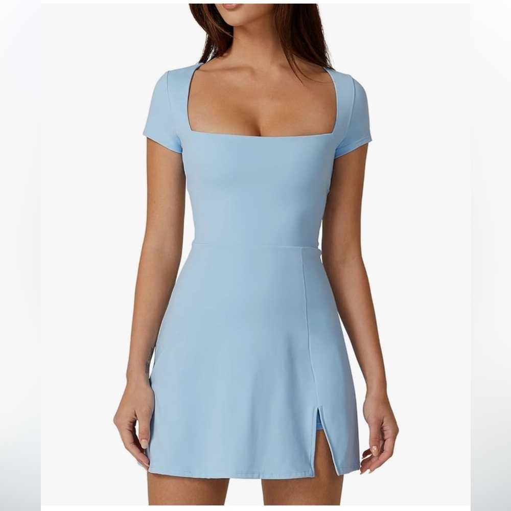 Amazon Light Blue Women's Dress